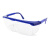 谋福CNMF854【科学研究院认证】护目镜 劳保实验室骑行工地防护眼镜(蓝边 优质防雾款）