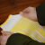 9F 手套 劳保工作线手套 棉纱耐磨防护 点塑黄色(12双)