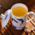 泥之恋 景德镇陶瓷器茶杯带盖陶瓷大水杯45%以上骨粉骨瓷会议杯办公杯子 心想事成 一个
