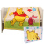 迪士尼宝宝儿童毛毯双层加厚婴儿毯子盖被子礼盒装粉色DA745KR99P0111