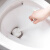 家の物语（KATEI STORY）日本进口马桶刷子无死角刷子厕所带底座清洁刷卫生间洁厕刷长柄 白色