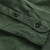 费洛仕肩章军款男士衬衫男工装军旅纯色长袖衬衫修身男装衬衣潮 军绿色 XL