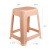 好尔凳子客厅厨房可叠摞塑料凳家用高凳子加厚防滑塑料凳子咖啡色 1个装