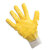 瑞珂韦尔（Rockwell) 劳保手套黄丁腈涂层针织手套耐油耐磨维修手套DY1005 XL码5双