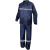 代尔塔（Deltaplus）407004 EN400RE带反光条分体雨衣套装 PVC涂层   藏青色 M