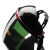 成楷科技 电焊面罩  安全帽配套高空面罩 高空电焊 氩弧焊 气保焊 耐高温防 8号暗度面罩