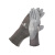 代尔塔(DELTAPLUS） 手套PU涂层13针透气防滑耐磨通用劳保手套 201705 灰色 9码 1副