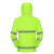 谋福CNMF荧光绿反光分体路政雨衣可定制(荧光绿YGL01 2XL180赠肩灯和指挥手套)8011	