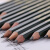 日本三菱（UNI）绘画铅笔铅笔9800 绿色美术素描铅笔 12支装 10B