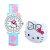凯蒂猫（hellokitty）手表镶钻蝴蝶结系列石英儿童手表1163-03B