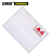 安赛瑞 加厚磁性A4文件保护套（10个装）白色 磁性硬胶套 A4磁性展示帖 透明PVC卡片袋 文件保护卡套 12274