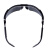UVEX防护眼镜9160076护目镜 休闲款镜腿可调柔软贴面 德国优维斯i-vo安全眼镜 灰黑 1副装