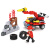 积高（COGO）消防系列积木 （24款造型消防机器人、飞机、巡逻车） 塑料拼插男女孩玩具 13018礼物