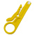 麦森特（MAXCENT）黄色小剥线刀打线工具迷你剥线器压线器网络线电话线小型拨线刀