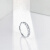 周六福（ZLF）母亲节礼物 PT950铂金戒指女款同心锁送女友活口可调节白金戒指 1.69g