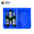 固乡组合式零件盒物料元件盒螺丝分类收纳盒塑料盒（斜口盒黄色R4号385X245X155mm）