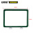 安赛瑞 13403 强磁货架信息标识牌（10个装）绿色 A4 305×215mm 双磁铁 仓库分类牌 仓储物料卡