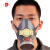LISM防毒防尘面具防异味有毒气体 防毒口罩农药工业粉尘喷漆用  带活 0704口罩+2包活性炭