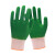 劳保佳 尼龙丁晴手套 十三针浸胶涂掌手套 挂胶 耐磨用耐油酸 13针彩色丁腈手套 绿色
