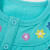 纤丝鸟（TINSINO）童装儿童新款男童女童抓绒卫衣开衫外套THY0533439D8 四色小花 蓝绿 90