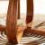 光明家具【线下同款】实木圆桌餐桌1.35米现代中式北美红橡木饭桌4173 餐桌