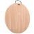 达乐丰 榉木砧板 圆形实木菜板 家用案板JM33（33*33*2.5CM ）