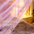 雅鹿·自由自在 蚊帐床上用品加粗三开门蚊帐 适合1.5米或1.8米床豪华蚊帐 030-紫色 1.5米床