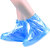 先锋连户外旅游漂流防雨鞋套中高筒男女通用雨靴套徒步骑行加厚底防水防滑雨鞋套 中筒蓝色(35-38码)