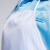成楷科技（CK-Tech）CKW-Q12-100 防静电无尘围裙 白色条纹围裙 100条