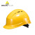 代尔塔(Deltaplus) 通风款石英1型 含透气窗工地安全帽 安全头盔防砸吸汗 102012 蓝色(石英1型102012)