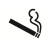 安赛瑞 禁烟/吸烟标识（可吸烟区请尽早戒烟）塑料板 250×315mm 20206