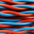 远东电缆 RVS2*1.5 2芯红/蓝铜芯双绞软线 100米【货期10天定做不退换】