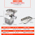 卓良 （Zhuoliang） 绞肉机 商用台式电动 不锈精铸钢碎肉机饺肉机灌肠机 12型