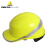 山头林村安全帽 工地安全帽 绝缘安全帽 带荧光条 工程 ABS 安全帽 102018 荧光色