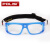 POLISI 专业篮球眼镜 男女运动护目镜 篮球足球近视眼镜 运动护具装备防雾抗冲击 湖蓝 配1.61非球面镜片（配0-800度）