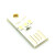 TaoTimeClub 创意led灯键盘灯亮迷你USB灯强光正白暖光移动电源 黑板正白