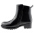 御乐 雨鞋低筒时尚防水雨靴胶鞋水鞋套鞋 DDDB001 黑色 38