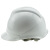 海华HH-A2 高强度ABS工程安全帽 工地 防砸施工 免费印字头盔 白色 旋钮式调节