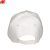 谋福 工作太阳帽 棒球帽 鸭舌帽 户外遮阳帽子 便携式搭扣 可调节 白色-蓝帽檐