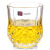 丽尊酒杯 玻璃洋酒杯(300ml)烈酒杯套装玻璃钻石水杯子 (3只装)