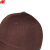 谋福 工作太阳帽 棒球帽 鸭舌帽 户外遮阳帽子 便携式搭扣 可调节 咖啡色-白帽檐