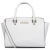 MK 女包 迈克·科尔斯 MICHAEL KORS 白色中号单肩斜挎包 30S3GLMS2L OPTIC WHITE