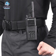龙鳞甲战术塑钢对讲机套MOLLE织带快拔套户外配饰腰带通用快拔保护套 对讲机套（普通腰板）