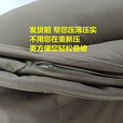 军云军训棉被子内务单人枕头军绿被褥压实简约成人冬季热熔棉被 橄榄绿