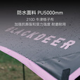 黑鹿（BLACKDEER）云荫黑胶天幕涂银防晒 户外露营便携野餐六角超大防雨遮阳棚24㎡ 云荫黑胶涂银天幕