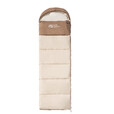 牧高笛（MOBIGARDEN）睡袋 户外露营可拼接单人保暖睡袋祥云1.8 EX19562005 浅沙色/左