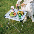 黑鹿（BLACKDEER）四方铝合金折叠桌 户外露营超轻迷你折叠桌便携 野餐自驾春游桌子 【推荐】四方铝合金折叠桌 大号
