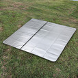 black dog黑狗防潮垫户外露营地垫加大加厚铝膜睡垫野餐隔潮防水耐脏垫子 大号防潮垫（2.4m×2.4m）