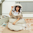 westfieldoutdoor我飞可伸手睡袋 大人成人户外露营秋冬季办公室加厚防寒睡袋 1.9KG米色印花蛋形睡袋