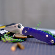SPYDERCO美国蜘蛛 C223 Para 3 G10柄户外野营粉末钢小刀 C223GS